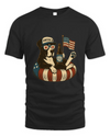 Great Dane Patriotic Dog Shirt Funny 4Th Of July Floatie Design For Summer Beer Shirt, America Pool Party Shirt, Usa Flag Dog