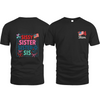 4Th Of July Sissy Shirt, Fourth Of July Kids Shirt, Summer Girl Shirt, 4Th Of July Shirt, Kids 4Th Of July Shirt, Little Sister Shirt, Usa Flag Shirt