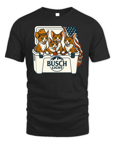 Devon Rex Patriotic 4Th Of July Funny Beer Cat Cooler