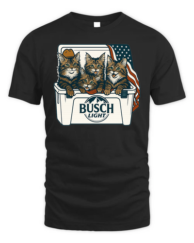 Maine Coon Patriotic 4Th Of July Funny Beer Cat Cooler