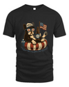 French Bulldog Patriotic Dog Shirt Funny 4Th Of July Floatie Design For Summer Beer Shirt, America Pool Party Shirt, Usa Flag Dog