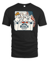Cornish Rex Cat Patriotic 4Th Of July Funny Beer Cat Cooler