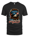 Cool Patriotic Raccoon With Sunglasses Png, Merica 4Th Of July Usa Shirt, American Flag Bandana Feral Animals Shirt, Funny Retro Independence Day Shirt