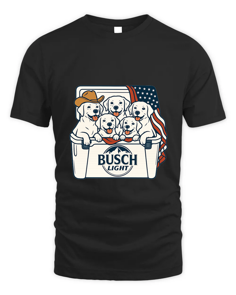 Labrador Retriever Patriotic 4Th Of July Funny Beer Dog Cooler, Independence Cooler Puppies, Summer 4Th Of Jult Cooler Beer, Dogs In Cooler Shirt