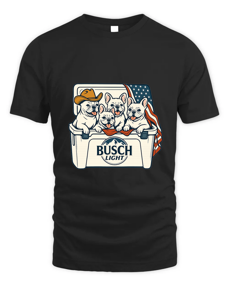 French Bulldog Patriotic 4Th Of July Funny Beer Dog Cooler, Independence Cooler Puppies, Summer 4Th Of Jult Cooler Beer, Dogs In Cooler Shirt
