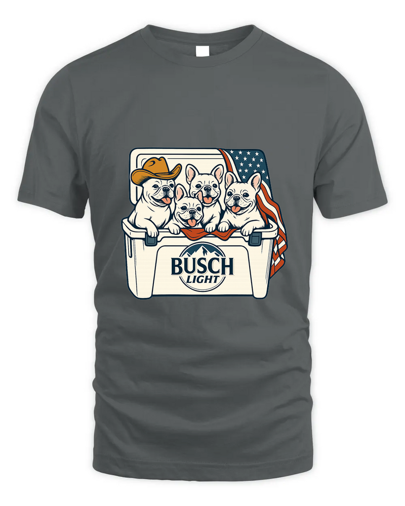 French Bulldog Patriotic 4Th Of July Funny Beer Dog Cooler, Independence Cooler Puppies, Summer 4Th Of Jult Cooler Beer, Dogs In Cooler Shirt