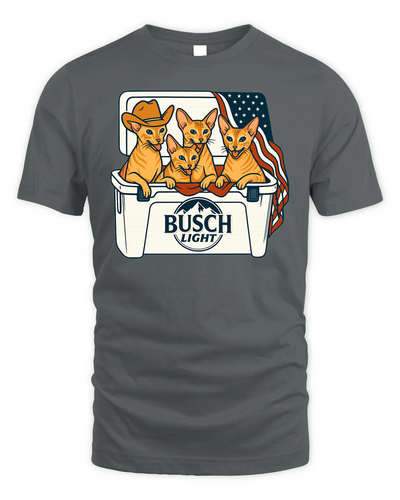 Oriental Patriotic 4Th Of July Funny Beer Cat Cooler