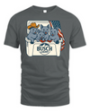 Russian Blue Patriotic 4Th Of July Funny Beer Cat Cooler