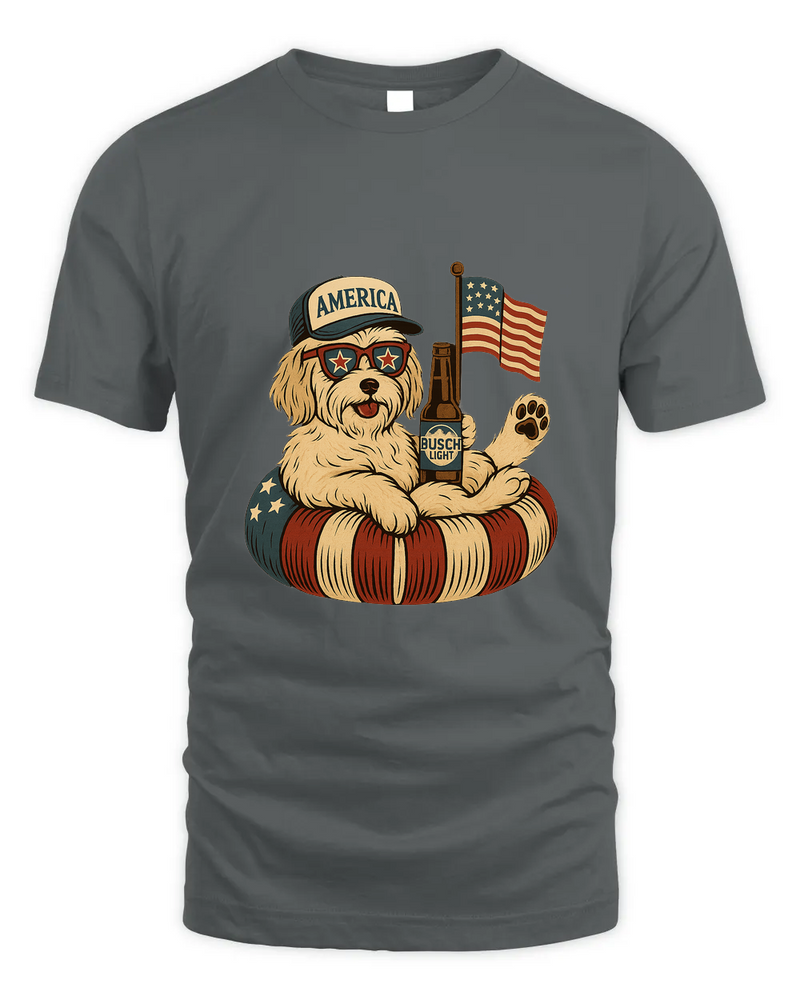 Havanese Patriotic Dog Shirt Funny 4Th Of July Floatie Design For Summer Beer Shirt, America Pool Party Shirt, Usa Flag Dog