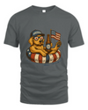French Labrador Retriever Dog Shirt Funny 4Th Of July Floatie Design For Summer Beer Shirt, America Pool Party Shirt, Usa Flag Dog