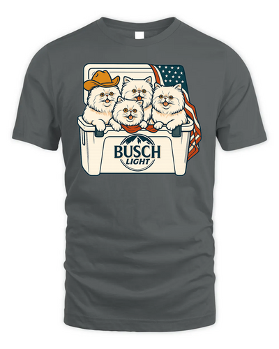 Persian Patriotic 4Th Of July Funny Beer Cat Cooler