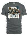 Maine Coon Patriotic 4Th Of July Funny Beer Cat Cooler