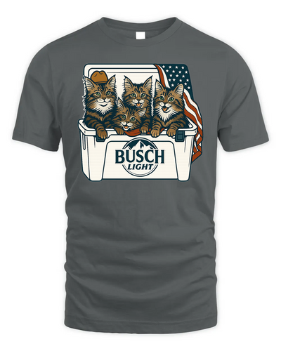 Maine Coon Patriotic 4Th Of July Funny Beer Cat Cooler