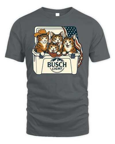 Laperm Patriotic 4Th Of July Funny Beer Cat Cooler