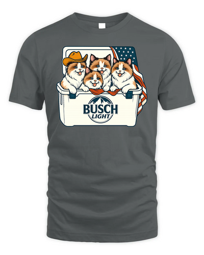 Ragdoll Patriotic 4Th Of July Funny Beer Cat Cooler