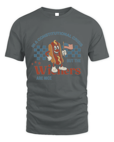 Funny Wiener Shirt, Liberal Patriotic Shirt, Retro Liberal Fourth Of July Shirt, American Fourth Of July Shirt, Anti Maga Trump Protest Tee