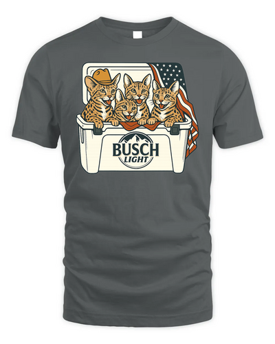 Savannah Cat Patriotic 4Th Of July Funny Beer Cat Cooler
