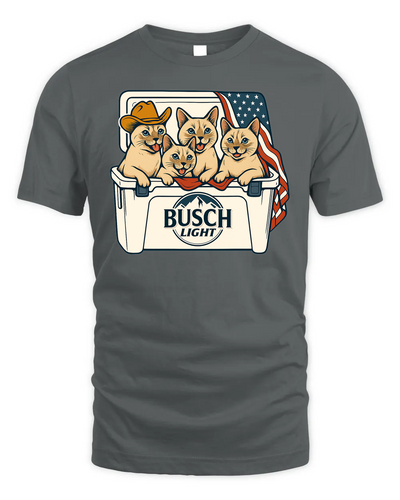 Burmese Patriotic 4Th Of July Funny Beer Cat Cooler
