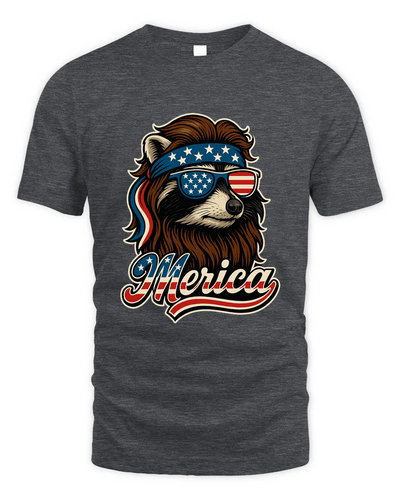 Cool Patriotic Raccoon With Sunglasses Png, Merica 4Th Of July Usa Shirt, American Flag Bandana Feral Animals Shirt, Funny Retro Independence Day Shirt
