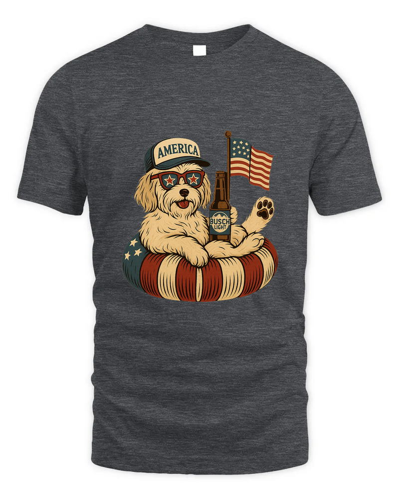 Havanese Patriotic Dog Shirt Funny 4Th Of July Floatie Design For Summer Beer Shirt, America Pool Party Shirt, Usa Flag Dog