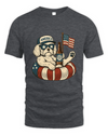 Shih Tzu Patriotic Dog Shirt Funny 4Th Of July Floatie Design For Summer Beer Shirt, America Pool Party Shirt, Usa Flag Dog