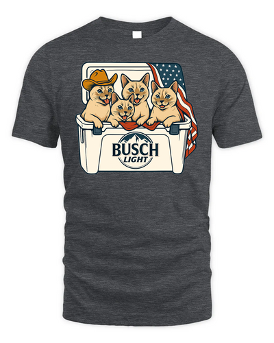 Burmese Patriotic 4Th Of July Funny Beer Cat Cooler