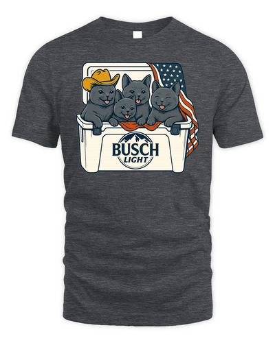 Chartreux Patriotic 4Th Of July Funny Beer Cat Cooler