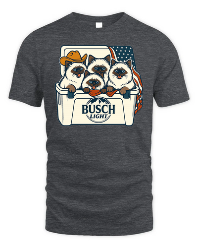 Himalayan Cat Patriotic 4Th Of July Funny Beer Cat Cooler