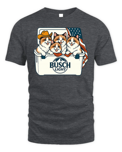 Ragdoll Patriotic 4Th Of July Funny Beer Cat Cooler