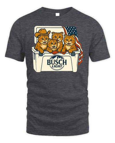Scottish Fold Patriotic 4Th Of July Funny Beer Cat Cooler