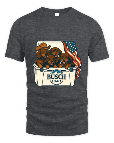 Dachshund Patriotic 4Th Of July Funny Beer Dog Cooler, Independence Cooler Puppies, Summer 4Th Of Jult Cooler Beer, Dogs In Cooler Shirt