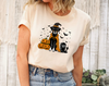 Doberman Pinscher Dog Halloween Shirt, Spooky Whippet Witch Shirt, Pumpkin Doberman Pinscher Dog, Halloween Dog Lover Gift