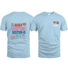 4Th Of July Sissy Shirt, Fourth Of July Kids Shirt, Summer Girl Shirt, 4Th Of July Shirt, Kids 4Th Of July Shirt, Little Sister Shirt, Usa Flag Shirt