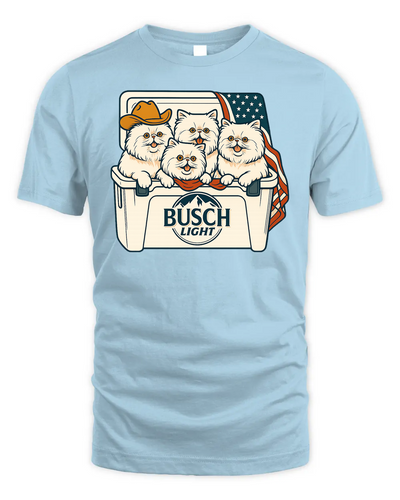 Persian Patriotic 4Th Of July Funny Beer Cat Cooler