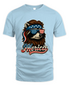 Cool Patriotic Raccoon With Sunglasses Png, Merica 4Th Of July Usa Shirt, American Flag Bandana Feral Animals Shirt, Funny Retro Independence Day Shirt