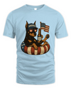 Doberman Pinscher Patriotic Dog Shirt Funny 4Th Of July Floatie Design For Summer Beer Shirt, America Pool Party Shirt, Usa Flag Dog
