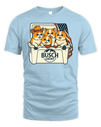 Exotic Shorthair Patriotic 4Th Of July Funny Beer Cat Cooler