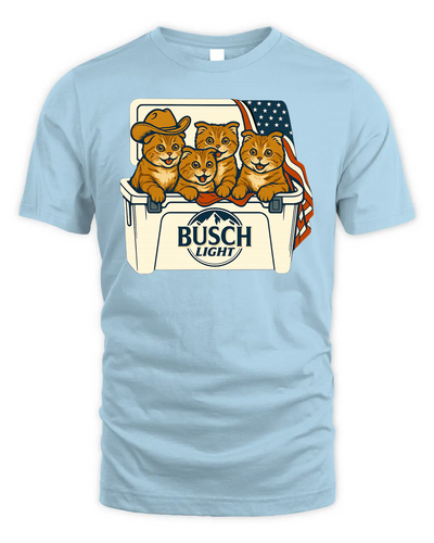 Scottish Fold Patriotic 4Th Of July Funny Beer Cat Cooler