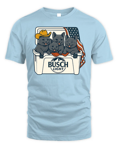Chartreux Patriotic 4Th Of July Funny Beer Cat Cooler