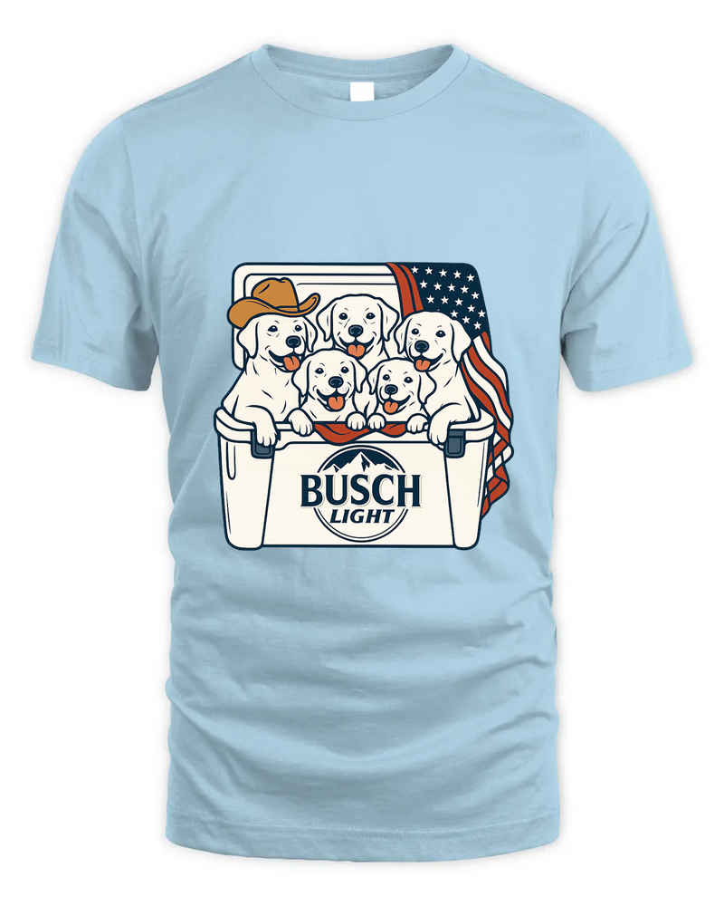 Labrador Retriever Patriotic 4Th Of July Funny Beer Dog Cooler, Independence Cooler Puppies, Summer 4Th Of Jult Cooler Beer, Dogs In Cooler Shirt