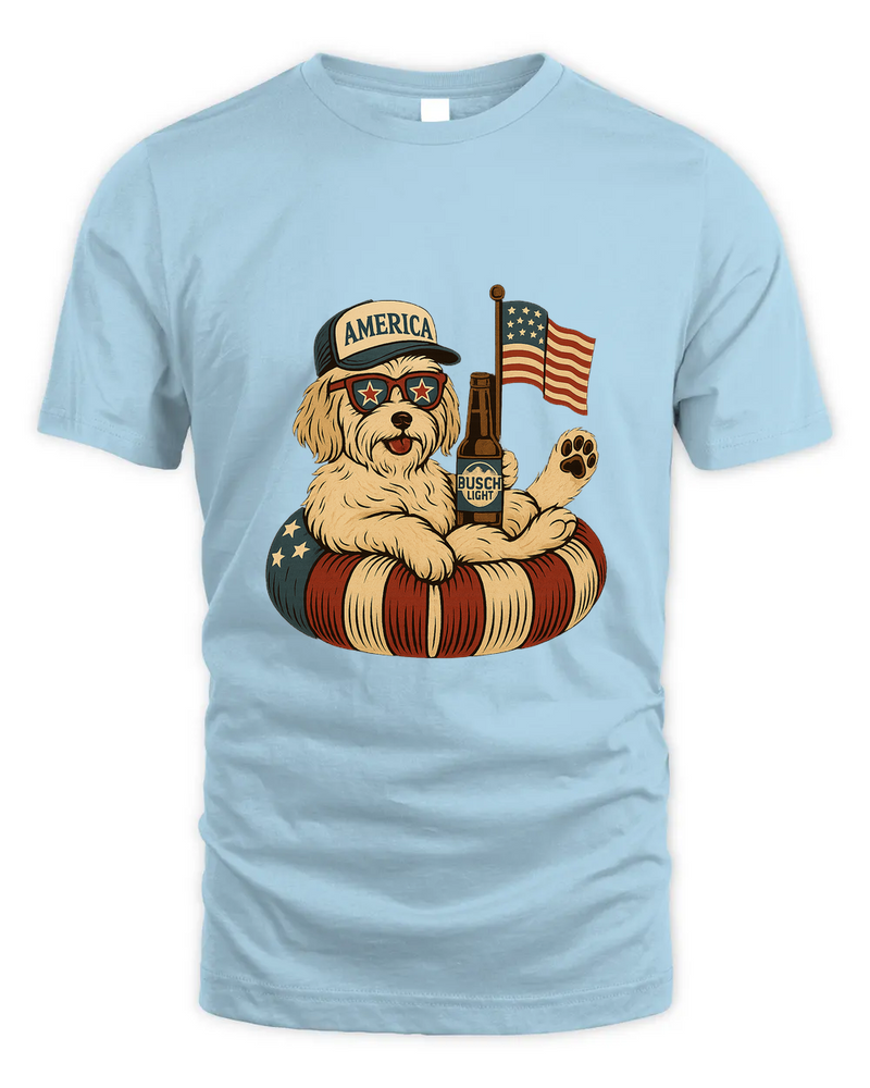 Havanese Patriotic Dog Shirt Funny 4Th Of July Floatie Design For Summer Beer Shirt, America Pool Party Shirt, Usa Flag Dog