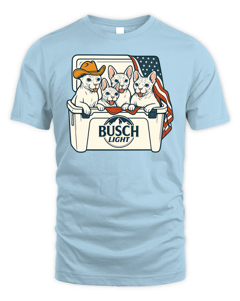 Sphynx Patriotic 4Th Of July Funny Beer Cat Cooler