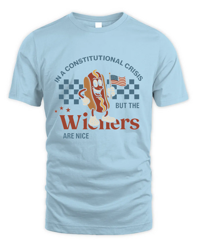 Funny Wiener Shirt, Liberal Patriotic Shirt, Retro Liberal Fourth Of July Shirt, American Fourth Of July Shirt, Anti Maga Trump Protest Tee