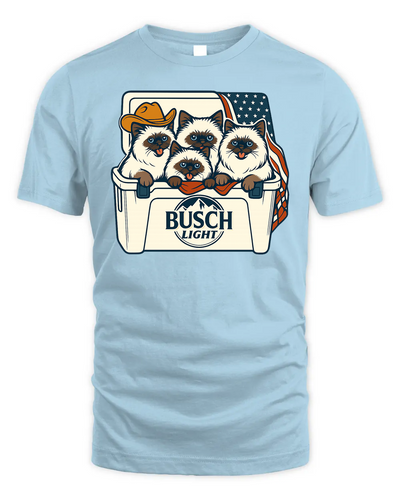 Himalayan Cat Patriotic 4Th Of July Funny Beer Cat Cooler