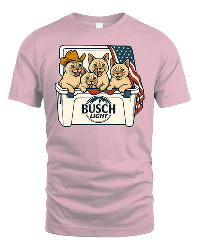 Burmese Patriotic 4Th Of July Funny Beer Cat Cooler