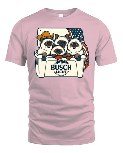 Himalayan Cat Patriotic 4Th Of July Funny Beer Cat Cooler