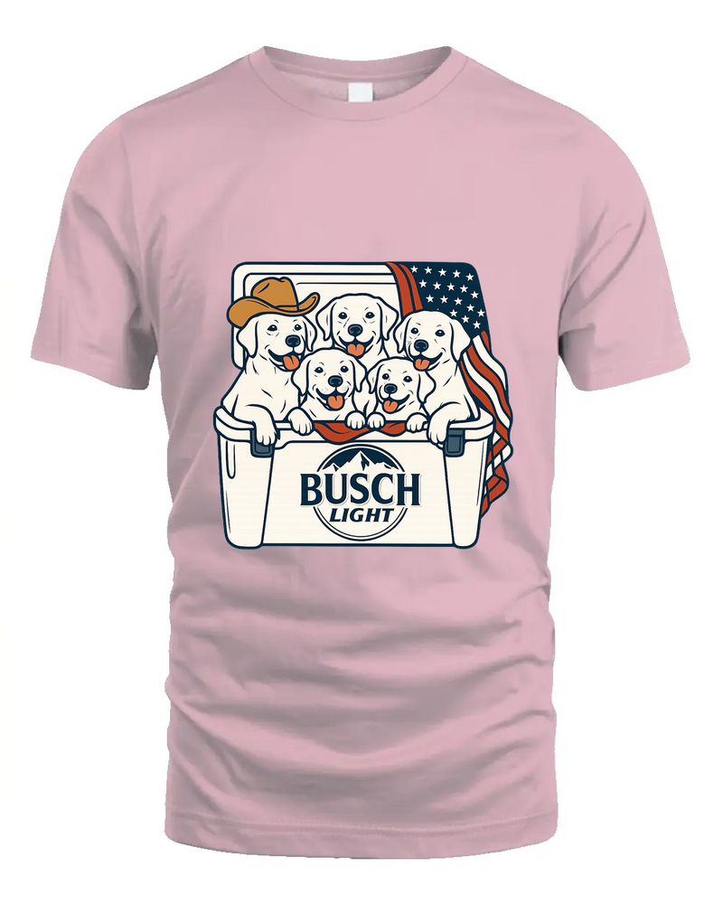 Labrador Retriever Patriotic 4Th Of July Funny Beer Dog Cooler, Independence Cooler Puppies, Summer 4Th Of Jult Cooler Beer, Dogs In Cooler Shirt