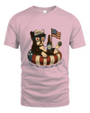French Bulldog Patriotic Dog Shirt Funny 4Th Of July Floatie Design For Summer Beer Shirt, America Pool Party Shirt, Usa Flag Dog