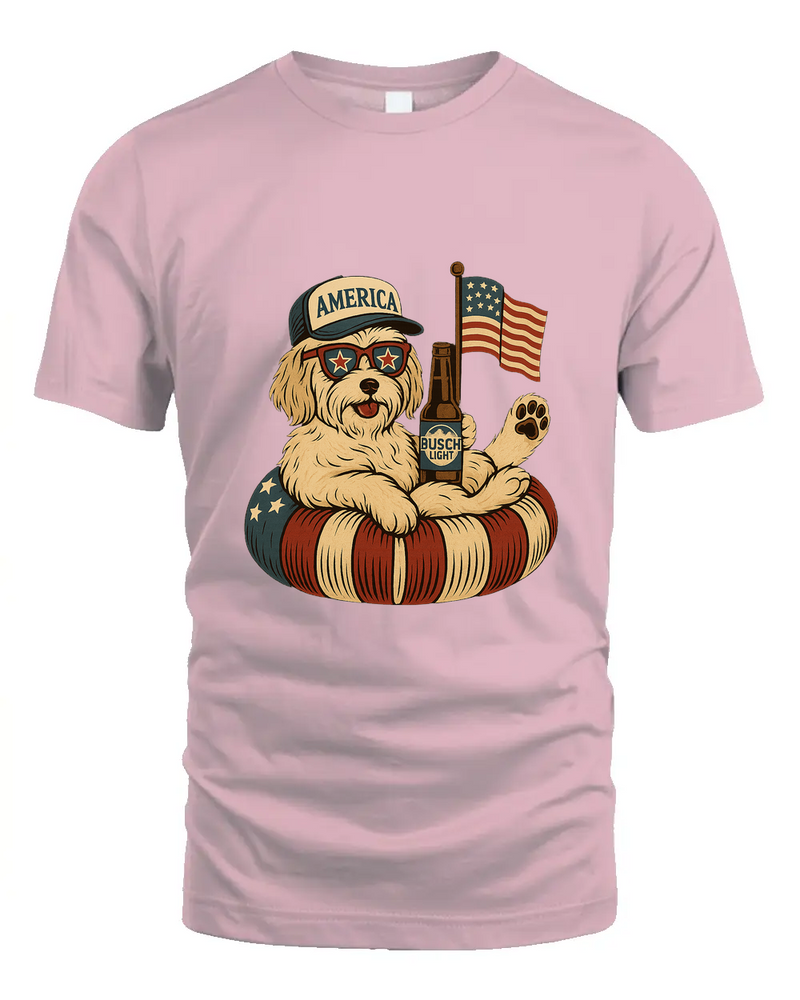 Havanese Patriotic Dog Shirt Funny 4Th Of July Floatie Design For Summer Beer Shirt, America Pool Party Shirt, Usa Flag Dog