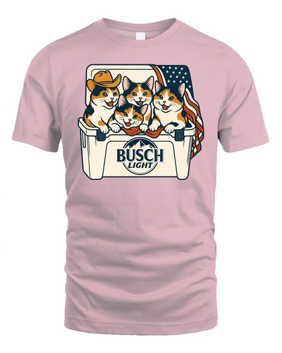 Japanese Bobtail Patriotic 4Th Of July Funny Beer Cat Cooler